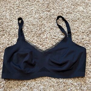 Honeylove Crossover Bra in Black Womens size 1X